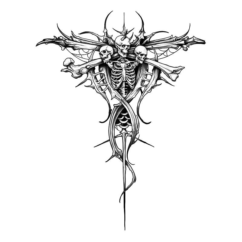 Skeleton Cross