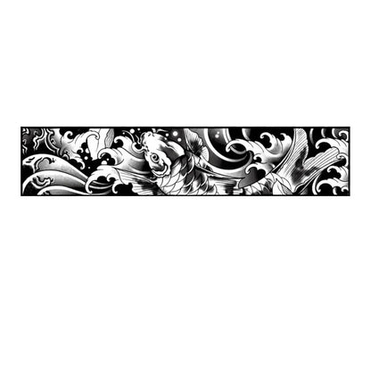 Koi Breaking the Waves - InkOMG
