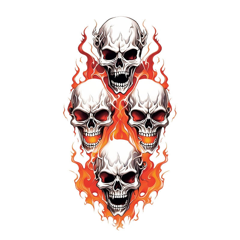 Flame Skull