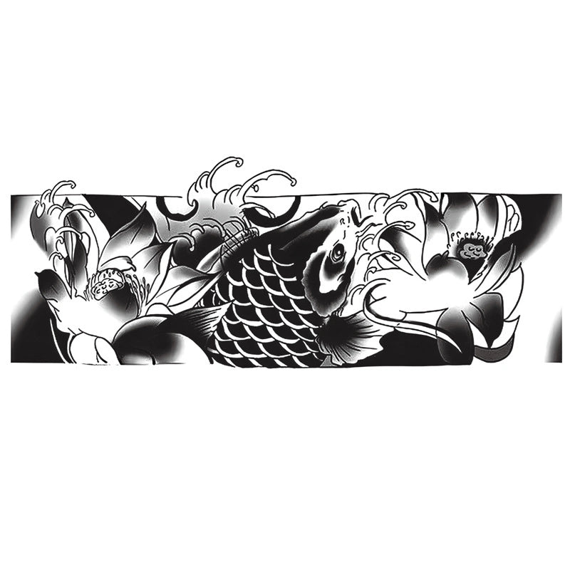 Armband mit Lotus- und Koi-Fischen