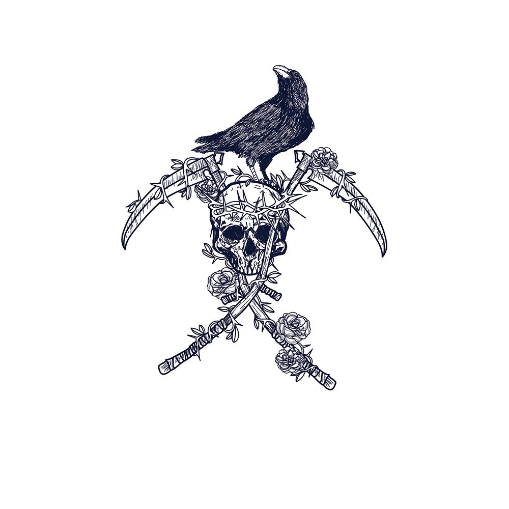 Crow & Skull