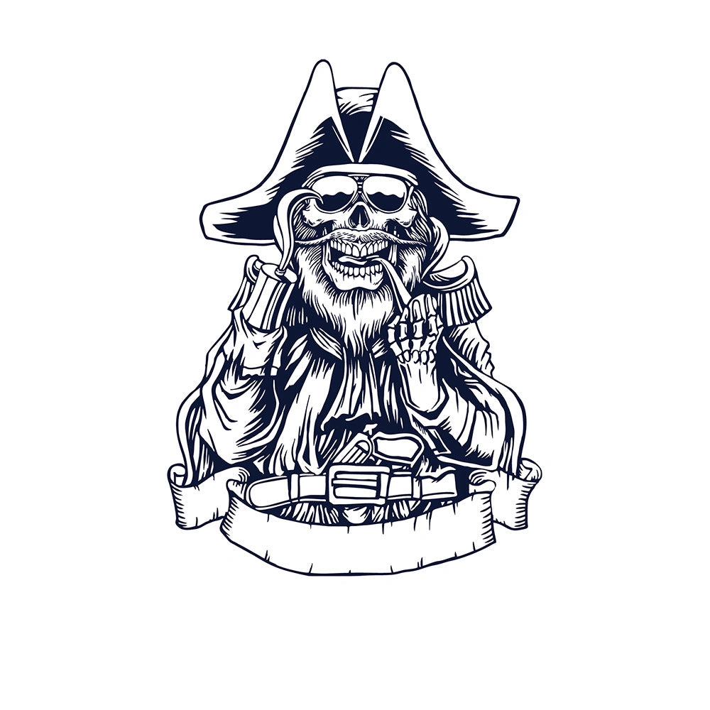 Skeleton Pirate Captain