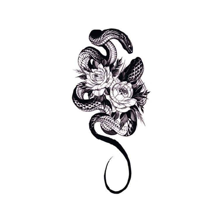 Flower & Snake 15