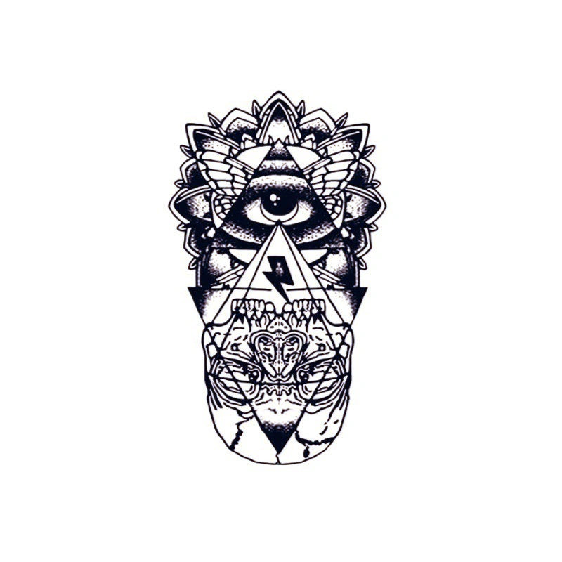 All-Seeing Eye & Skull