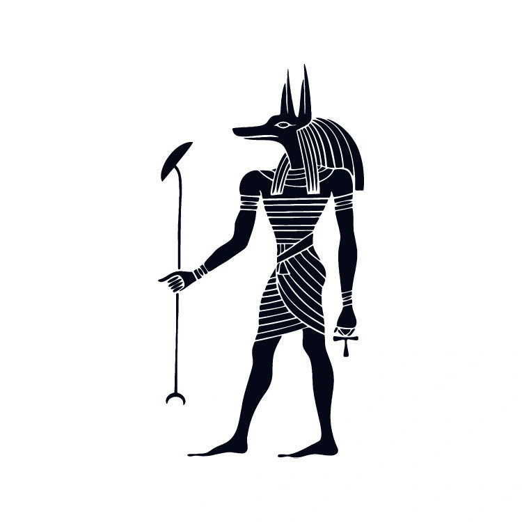 Anubis‘ Hieroglyphe