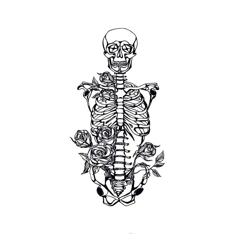 Skeleton & Roses