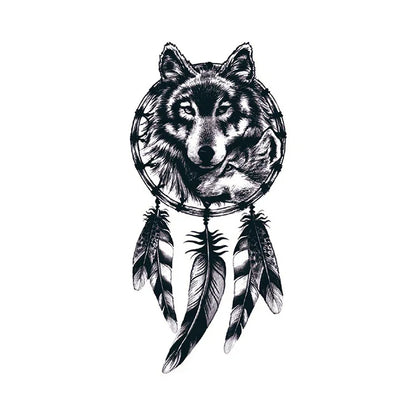 Dreamcatcher Wolf - InkOMG