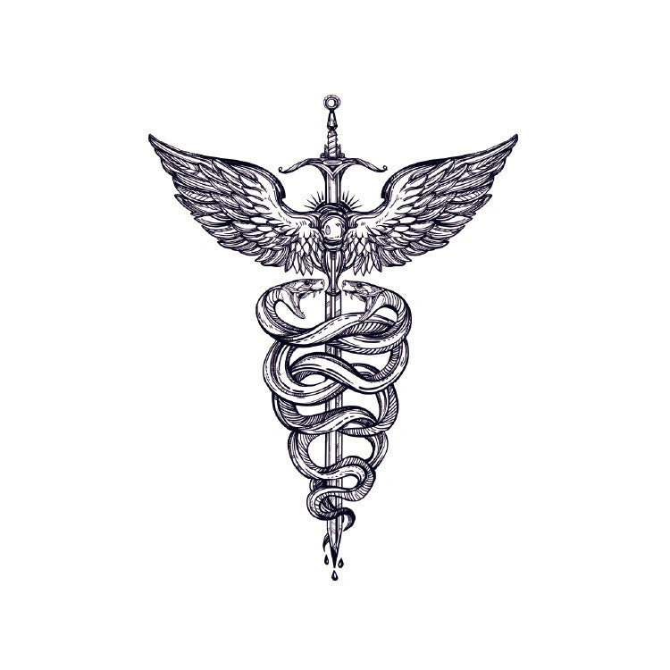 Sword Caduceus