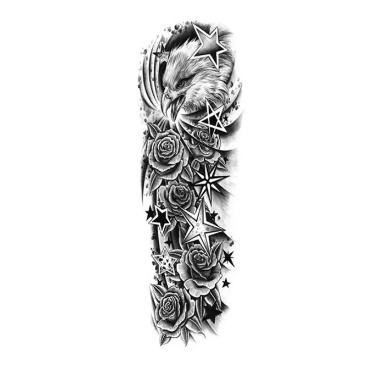 Eagle & Flowers 2 - InkOMG