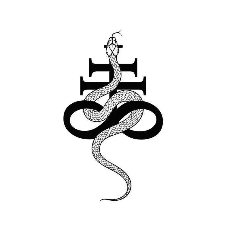 Leviathan Cross & Snake - InkOMG