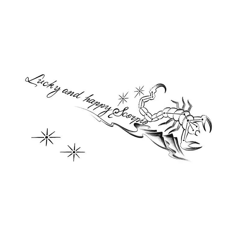 Lucky & Happy Scorpio - InkOMG