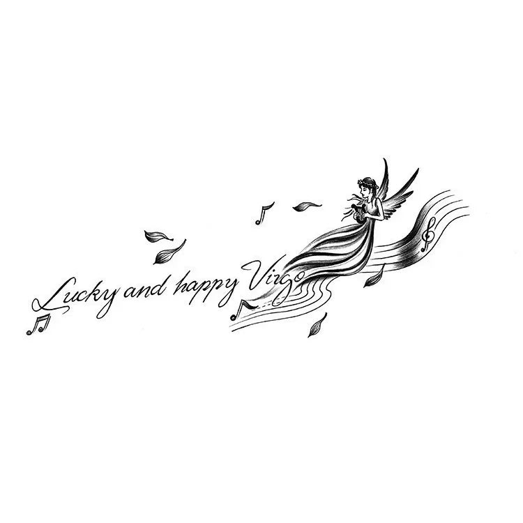 Lucky & Happy Virgo - InkOMG