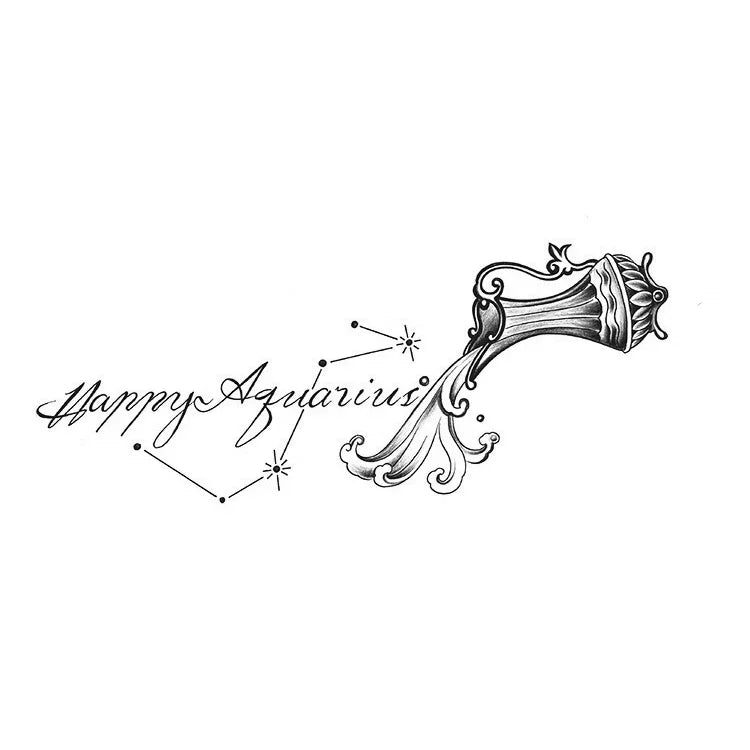 Happy Aquarius - InkOMG