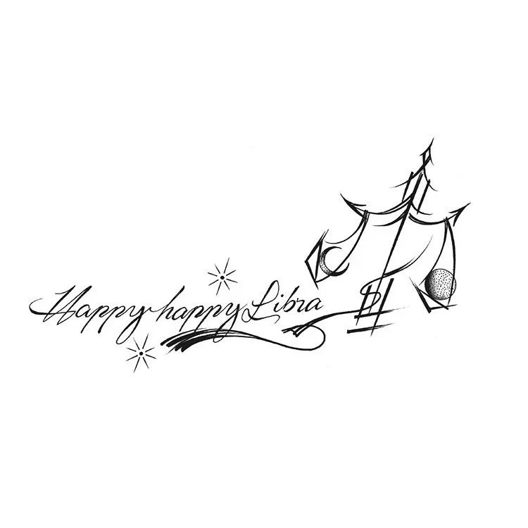 Happy Libra - InkOMG