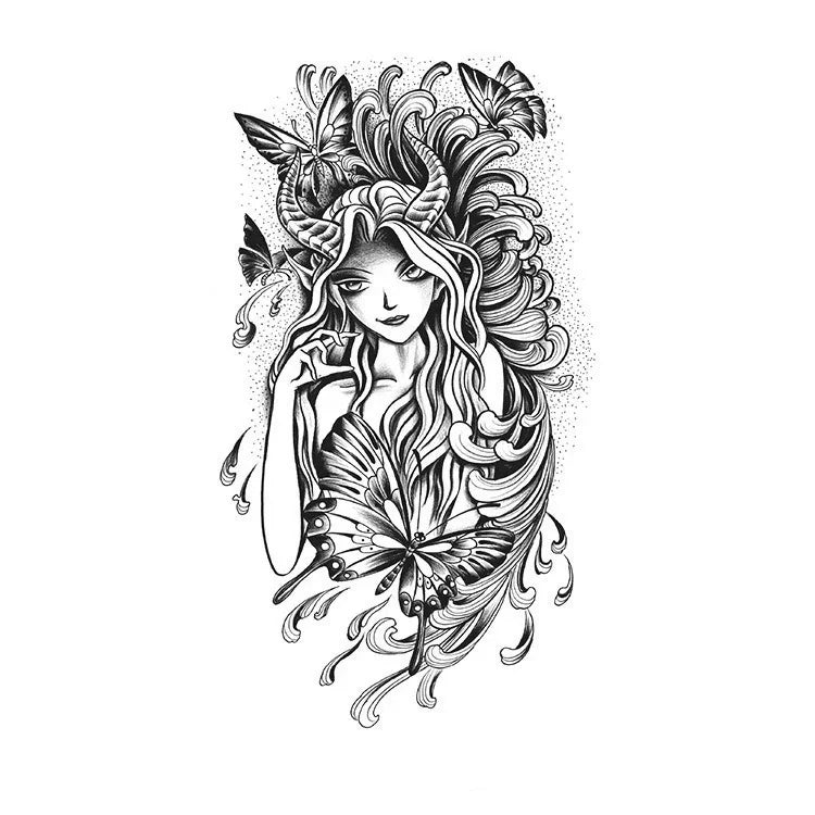 Butterfly Girl - InkOMG