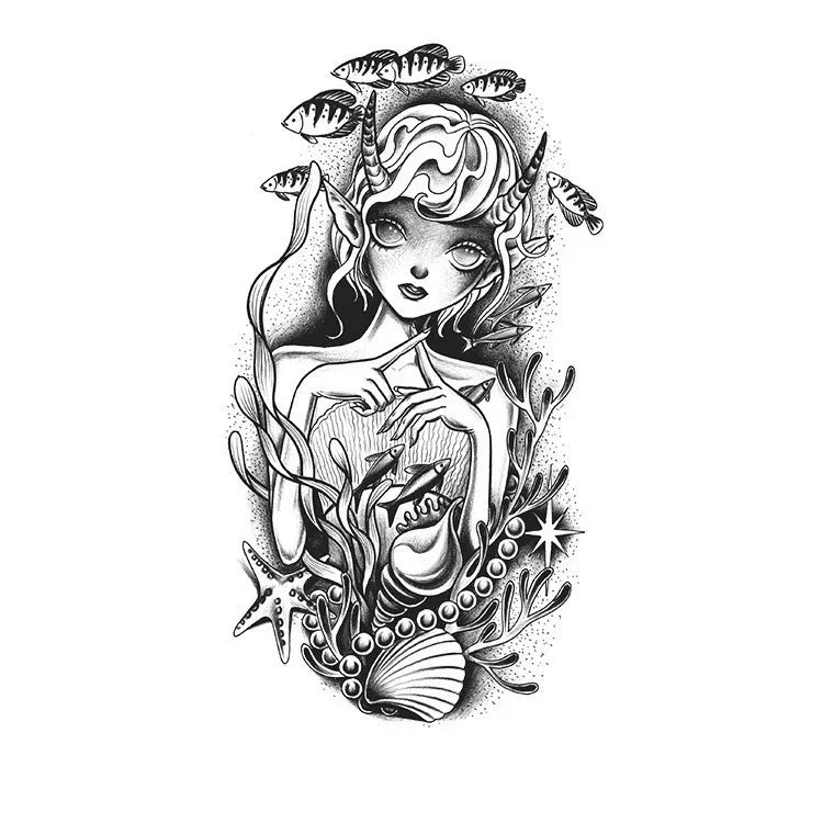 Ocean Girl - InkOMG