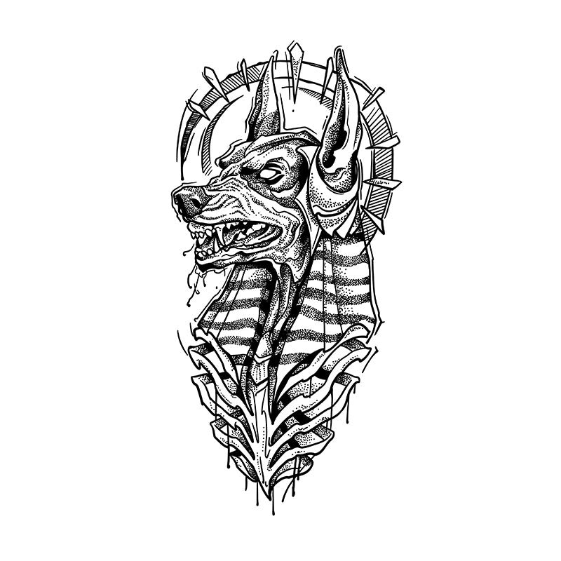Anubis in Glory-InkOMG