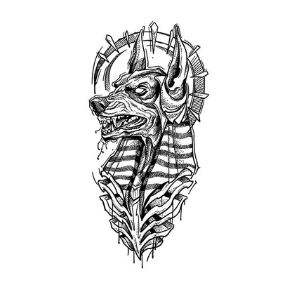 Anubis War Gods Bundle – Back Piece & Sleeve Set