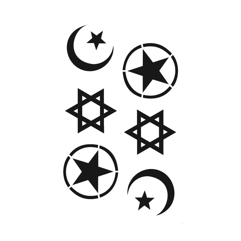 Crescent & Star Set-InkOMG 