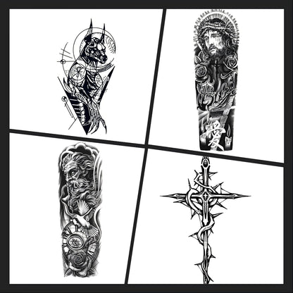 Dark Myths & Faith 4-Pack Tattoo designs