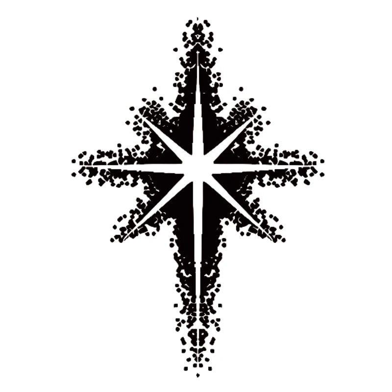 Eight-Point Starburst-InkOMG