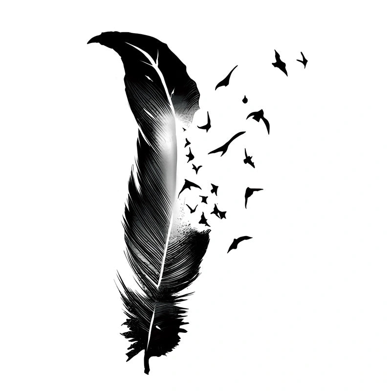 Feather to Birds-InkOMG