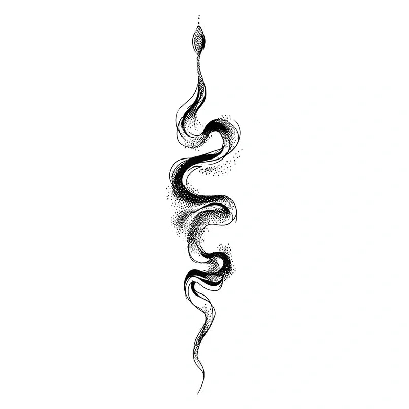Abstract Snake Flow - InkOMG