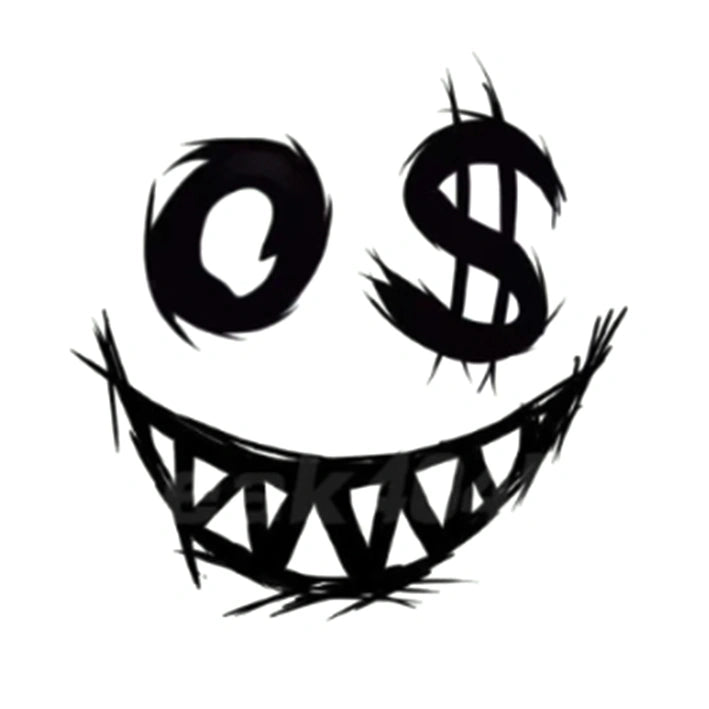 Joker Face tattoo design