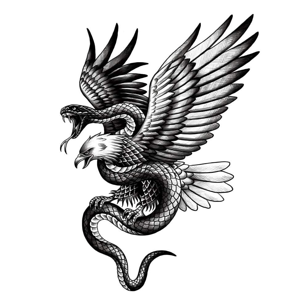 Eagle & Snake