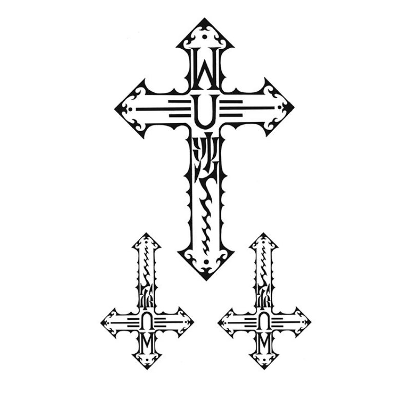 Monogram Cross Trio-InkOMG