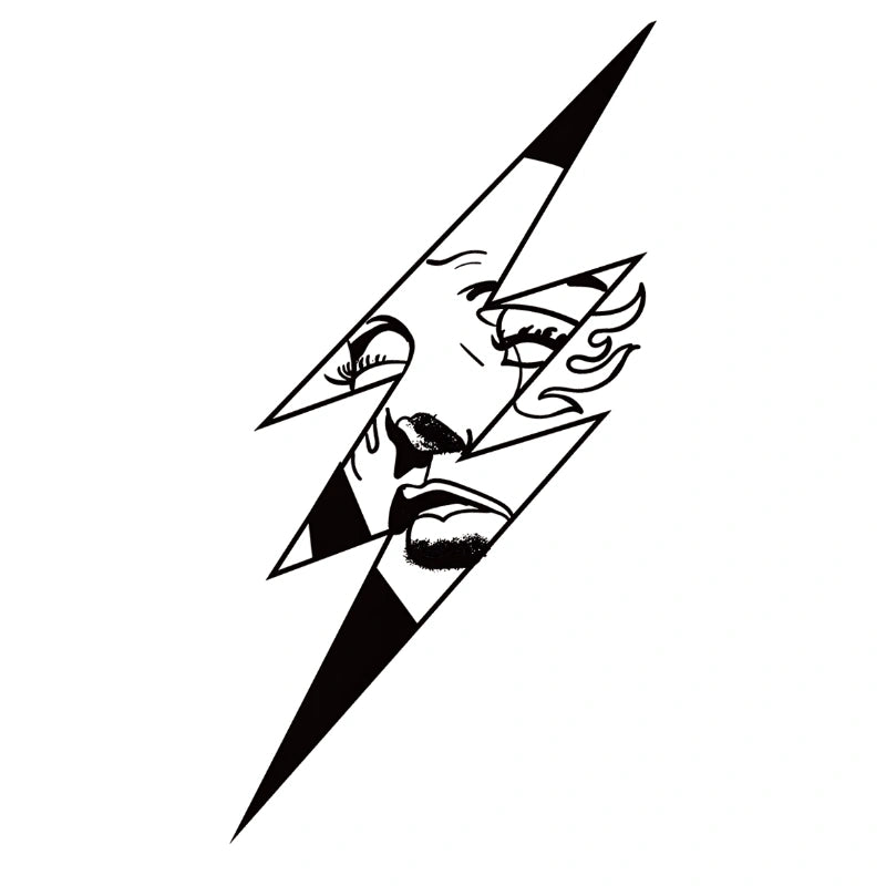 Shattered Bolt Portrait-InkOMG