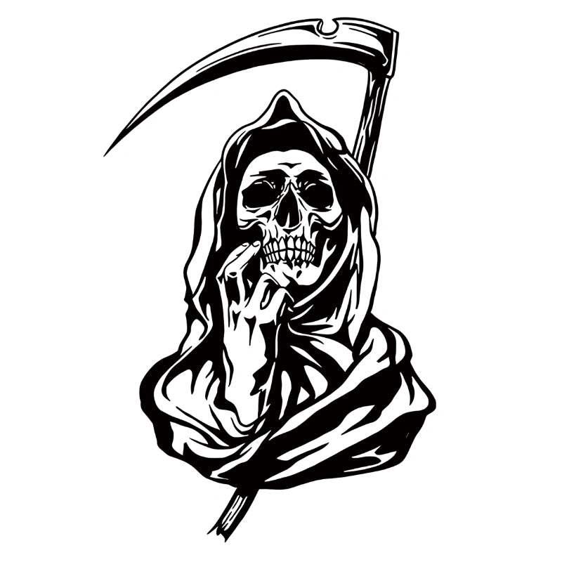 Skull Reaper tattoo design
