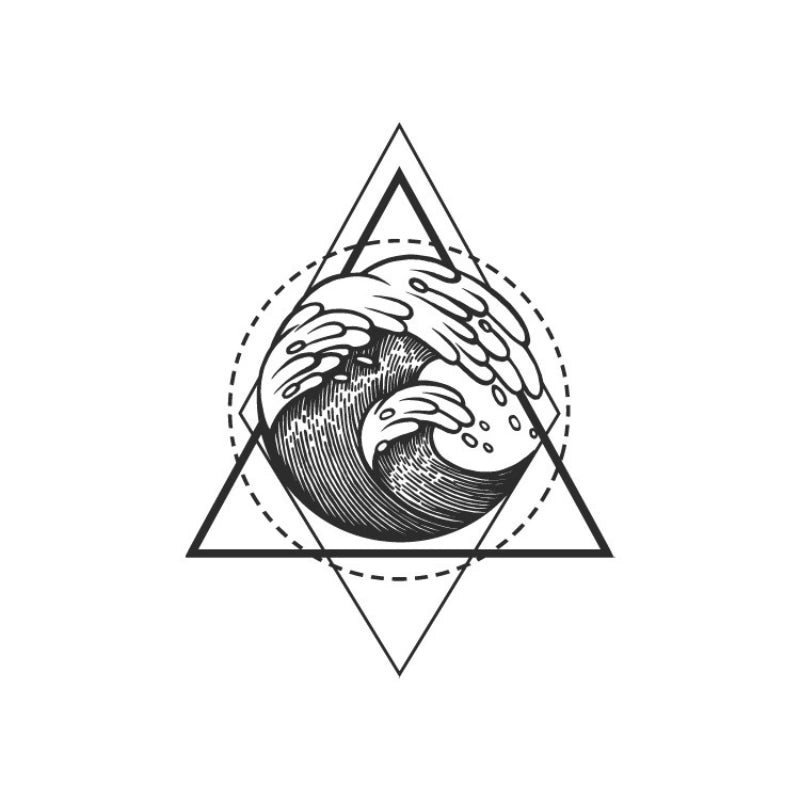 Triangle Wave Crest-InkOMG