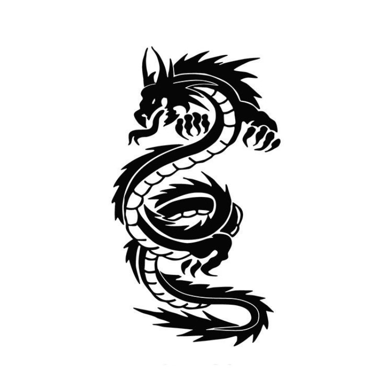 Tribal Dragon Coil-InkOMG