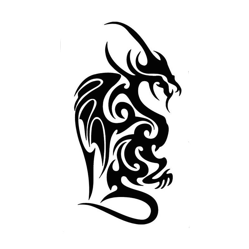 Tribal Dragon Crest-InkOMG