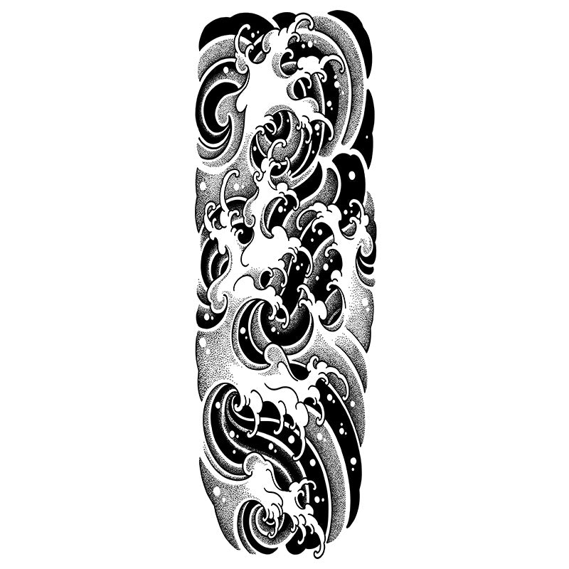 Ukiyo-e Wave Surge-InkOMG