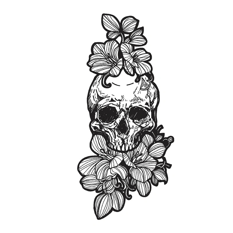 Flower Skull