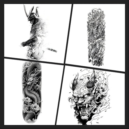 Eastern Legends Set Tattoo Designs