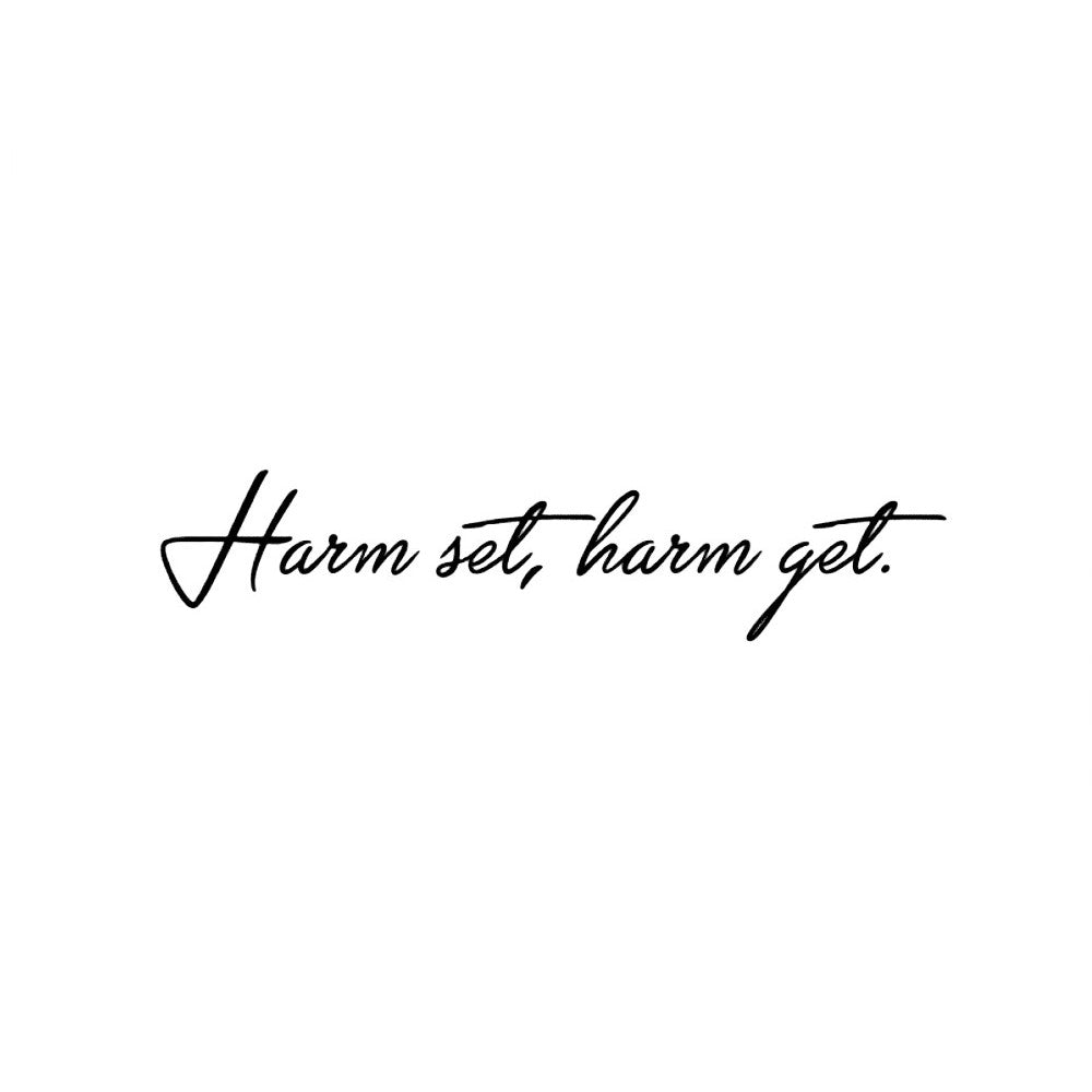 Harm Set, Harm Get